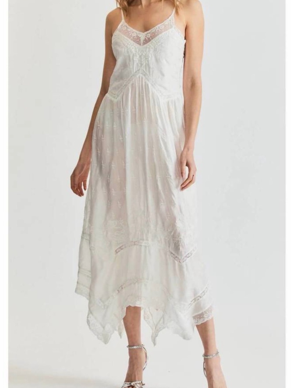 LoveShackFancy antique white Beltana dress